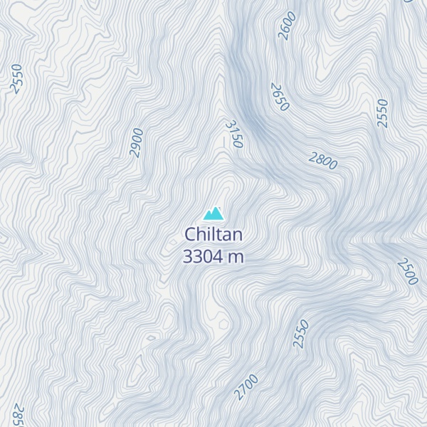 Map of Chiltan