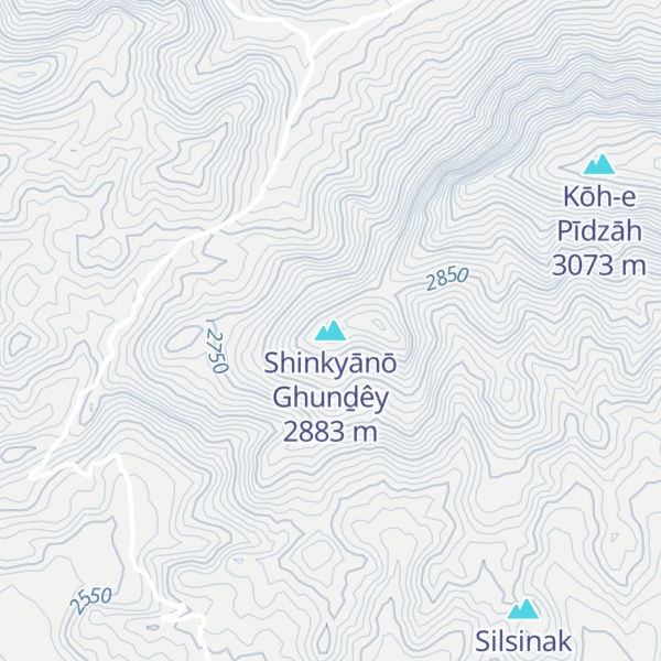 Map of Shinkyānō Ghunḏêy