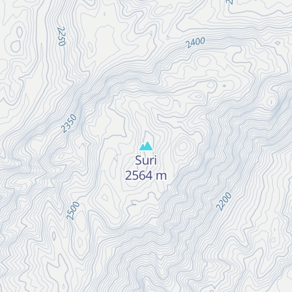 Map of Suri