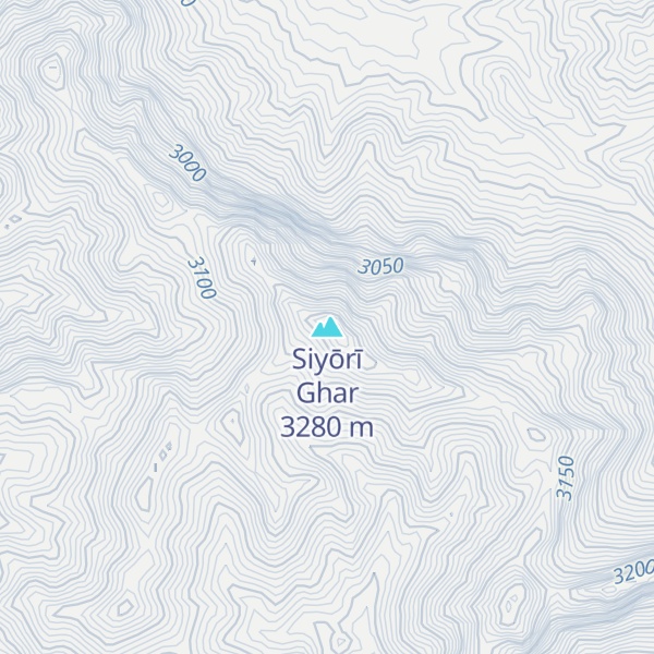 Map of Siyōrī Ghar