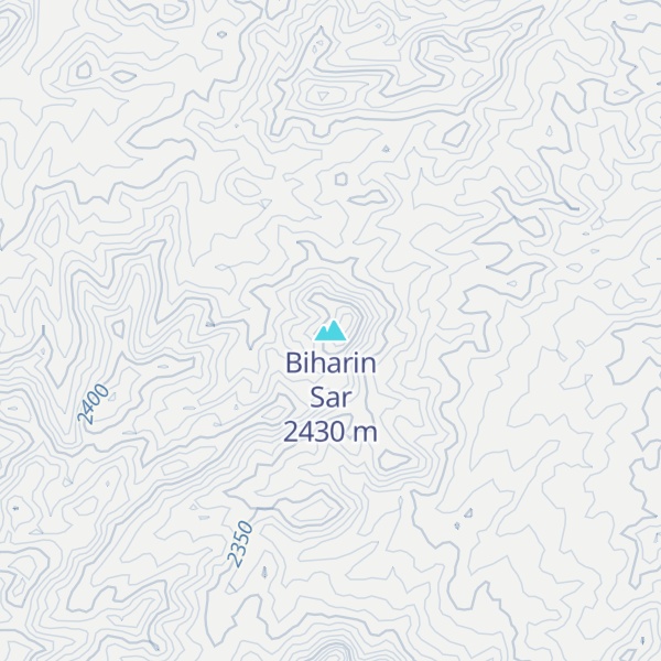 Map of Biharin Sar
