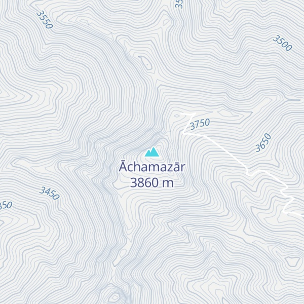 Map of Āchamazār
