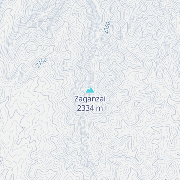 Map of Zaganzai