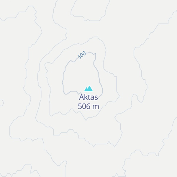 Map of Aktas