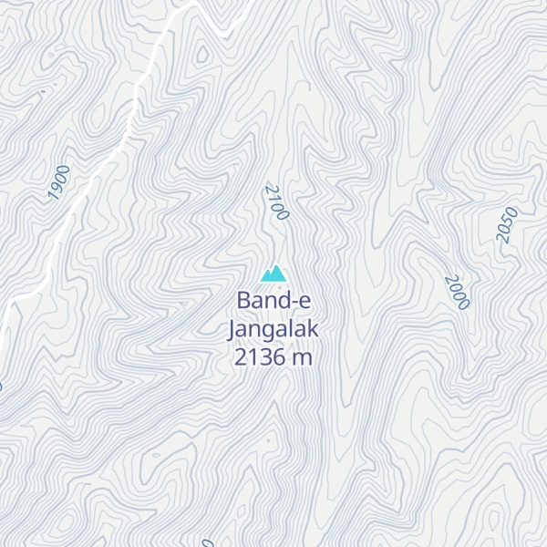 Map of Band-e Jangalak