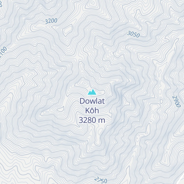 Map of Dowlat Kōh