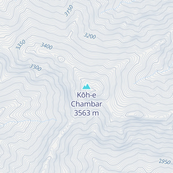 Map of Kōh-e Chambar