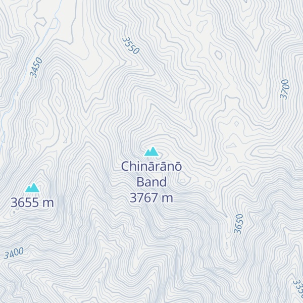 Map of Chinārānō Band