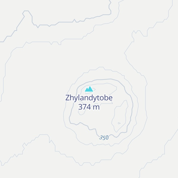 Map of Zhylandytobe