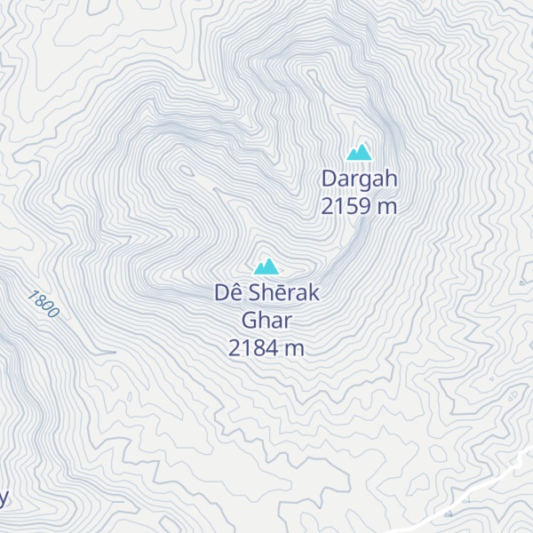 Map of Dê Shērak Ghar