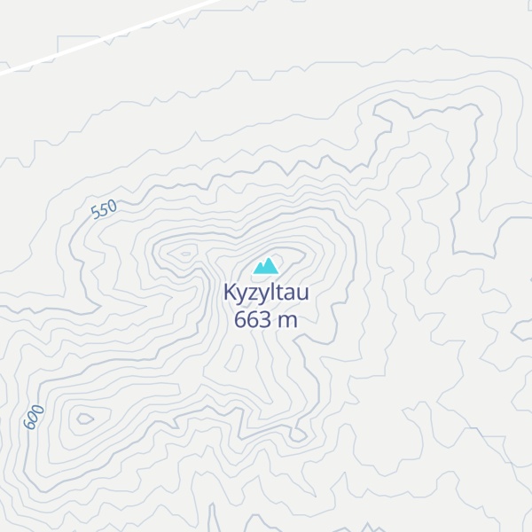 Map of Kyzyltau
