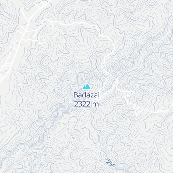 Map of Badazai