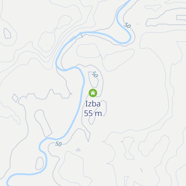 Map of Izba