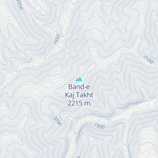 Map of Band-e Kaj Takht