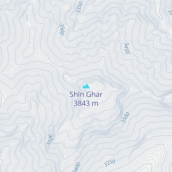 Map of Shīn Ghar