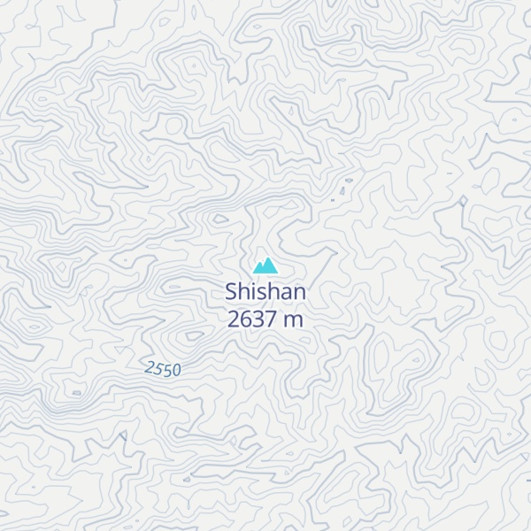 Map of Shishan