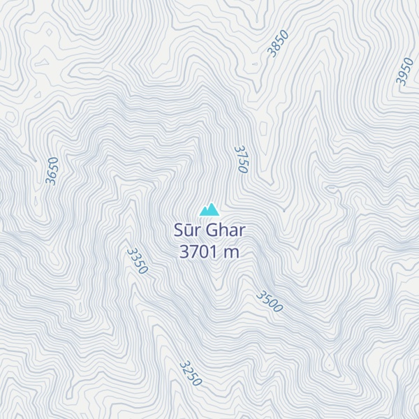 Map of Sūr Ghar