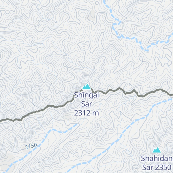 Map of Shīngai Sar