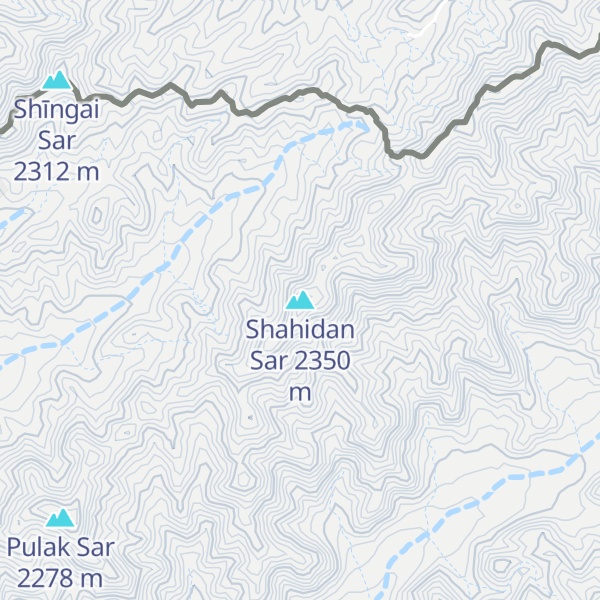 Map of Shahidan Sar