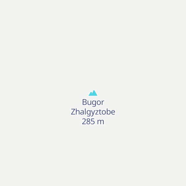 Map of Bugor Zhalgyztobe
