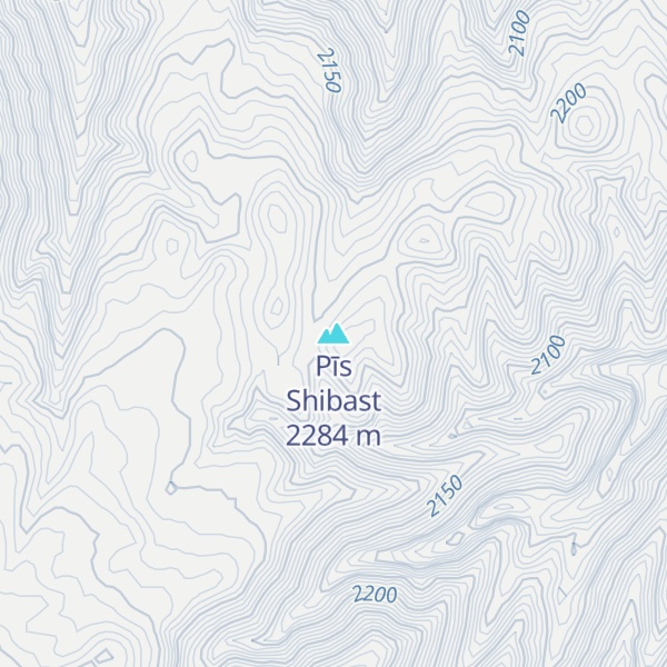 Map of Pīs Shibast
