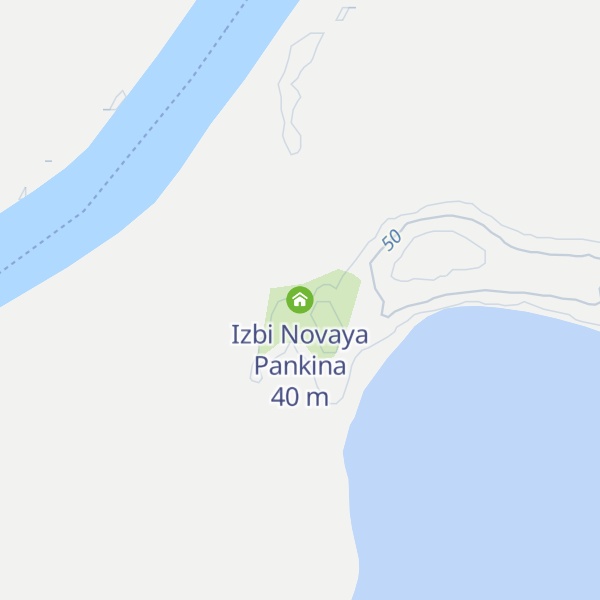 Map of Izbi Novaya Pankina