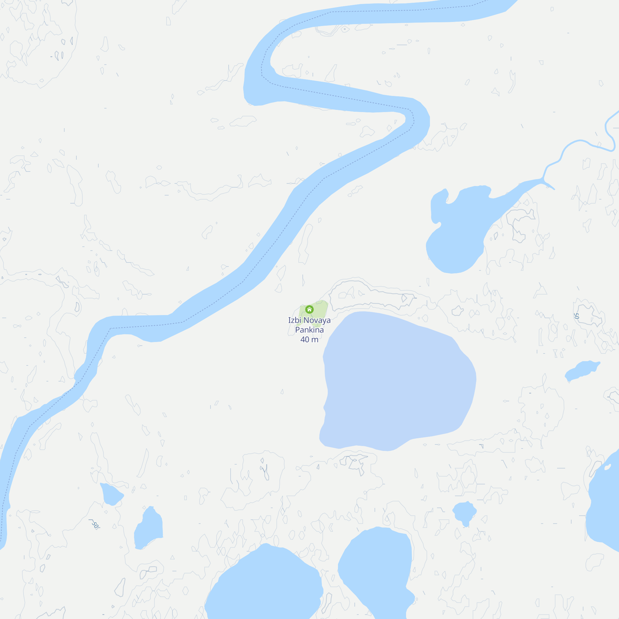 Izbi Novaya Pankina map