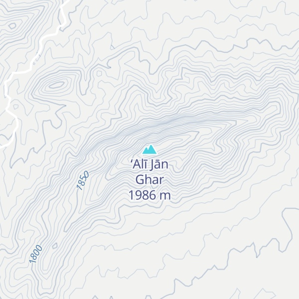 Map of ‘Alī Jān Ghar