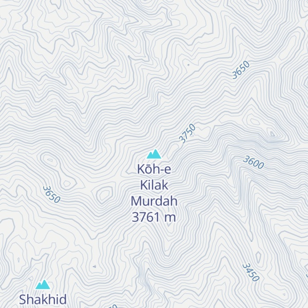 Map of Kōh-e Kilak Murdah