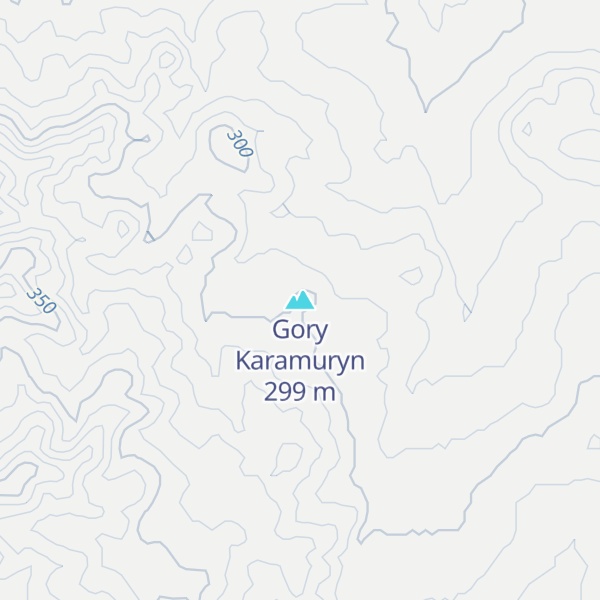 Map of Gory Karamuryn