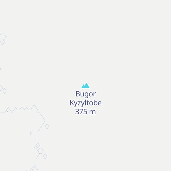 Map of Bugor Kyzyltobe
