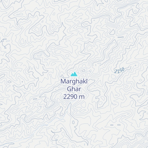 Map of Marghakī Ghar