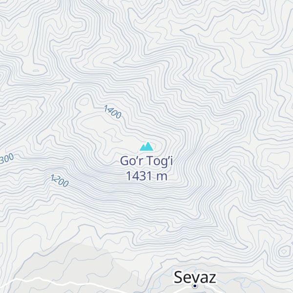 Map of Go’r Tog’i