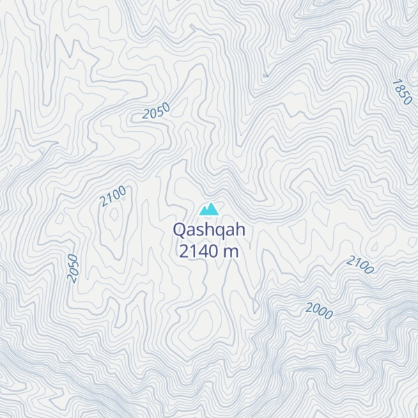 Map of Qashqah
