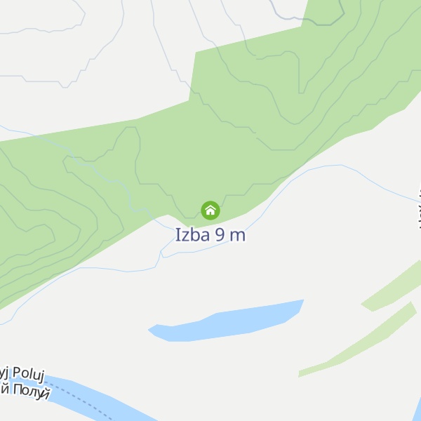 Map of Izba