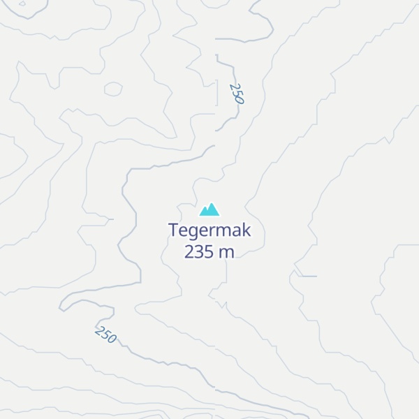 Map of Tegermak