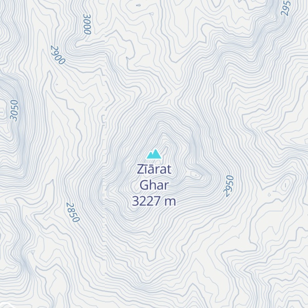 Map of Zīārat Ghar