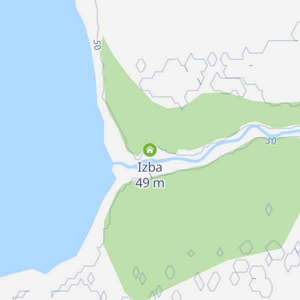 Map of Izba