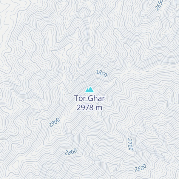 Map of Tōr Ghar