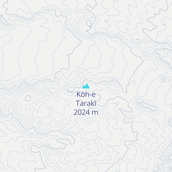 Map of Kōh-e Tarakī