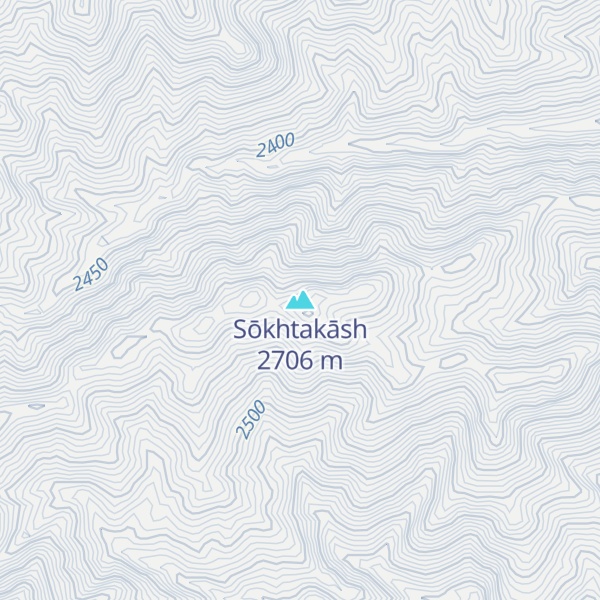 Map of Sōkhtakāsh