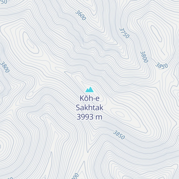 Map of Kōh-e Sakhtak