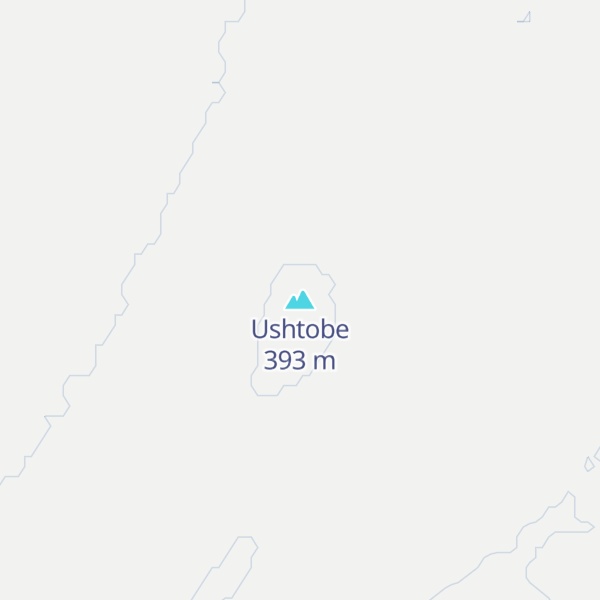 Map of Ushtobe