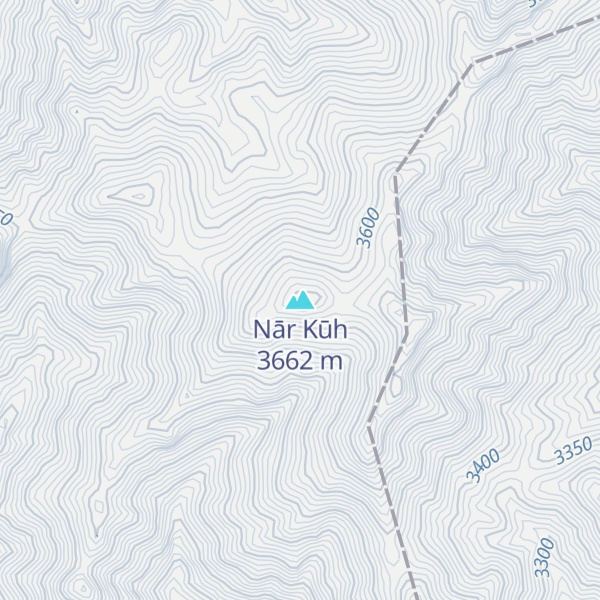 Map of Nār Kūh