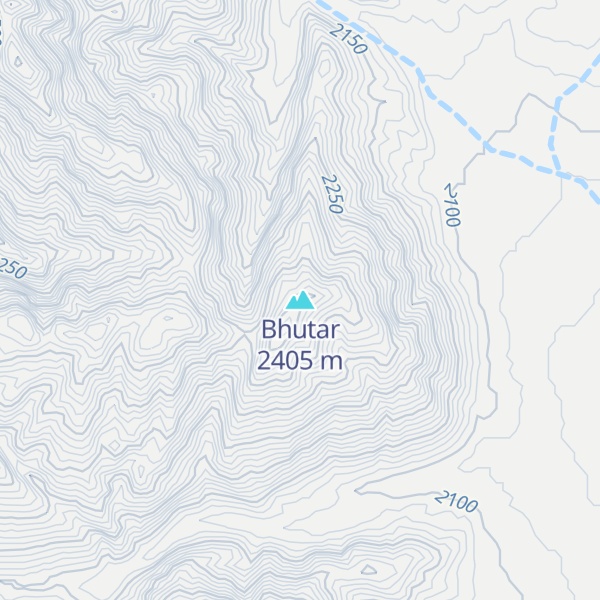 Map of Bhutar