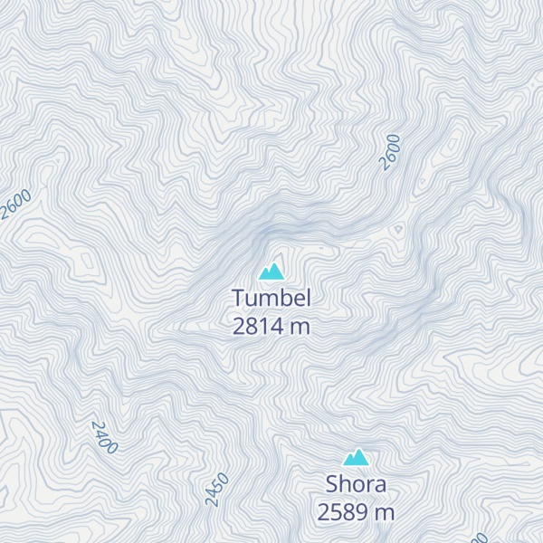Map of Tumbel