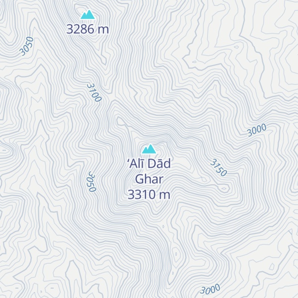 Map of ‘Alī Dād Ghar