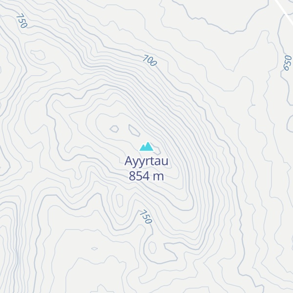 Map of Ayyrtau