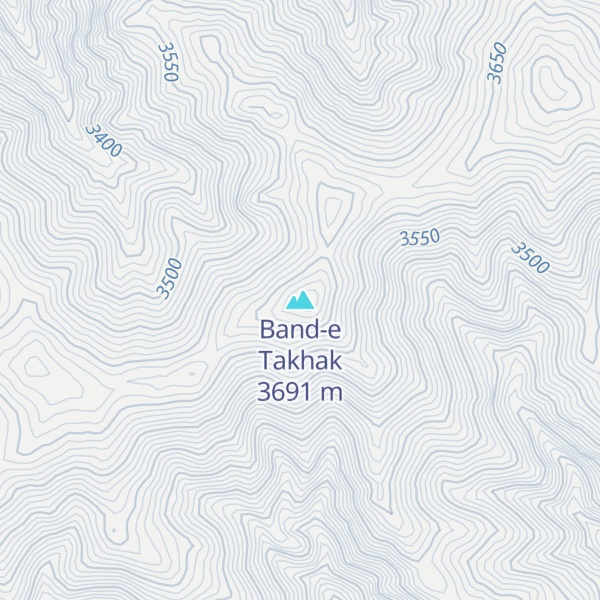 Map of Band-e Takhak