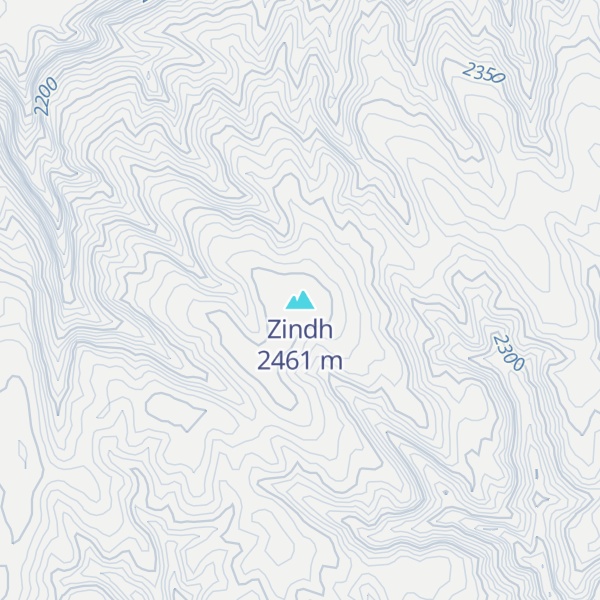 Map of Zindh